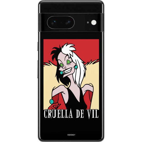 Disney Villains Cruella de Vil Pixel Skins